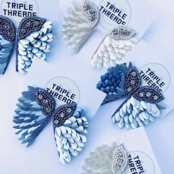 Triple Threads Wing Earrings Accessories & Gifts