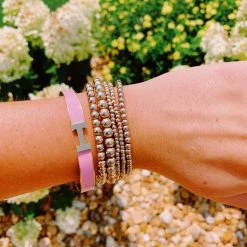 Triple Threads H Bracelets - Skinny