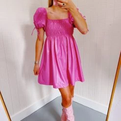 TCEC Barbie Girl Dress - Pink New Arrivals