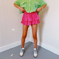 BUCKETLIST Waffle Button Up - Green