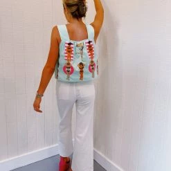 Tops Queen Of The Pool Tank - QUEEN OF SPARKLES