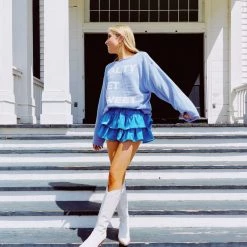 Triple Threads Tops Salty Yet Sweet Top - Blue