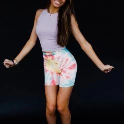 Triple Threads Neon Dreams Biker Shorts Sale