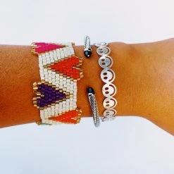 Triple Threads Hearts Tie Bracelet Accessories & Gifts