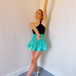 Triple Threads Bottoms Spearmint Swing Short - Queen Of Sparkles